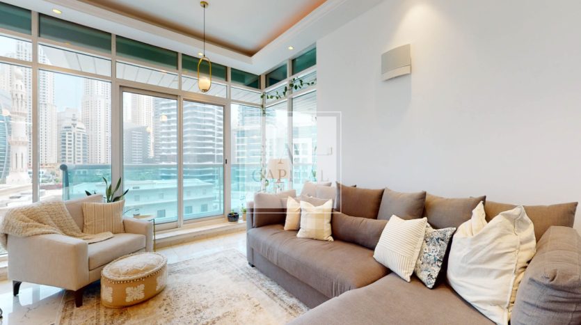 Apartment on Dubai Marina, 2 bedrooms, 143.6 m2 / per year