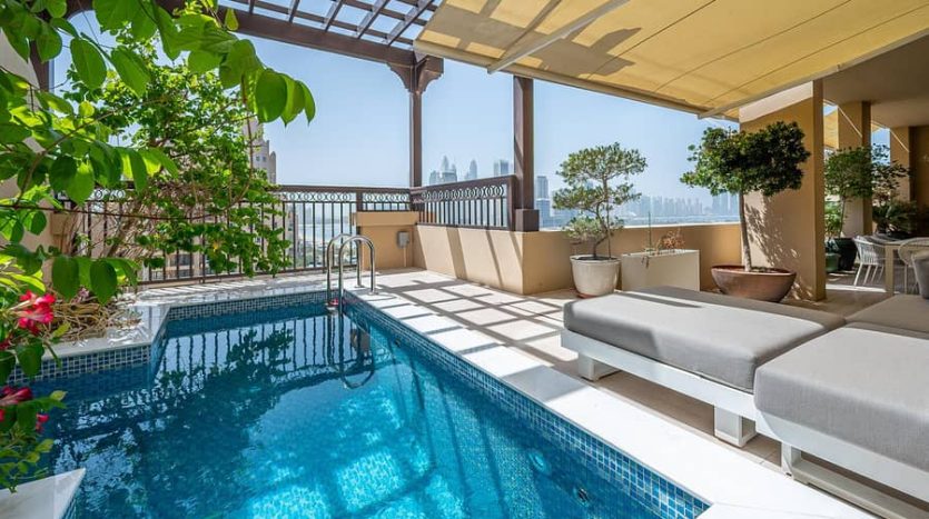 Apartment on Palm Jumeirah, Dubai, 4 bedrooms, 388 m2  | Foto 1