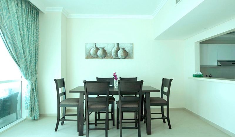 Apartment on Jumeirah Beach Residence, Dubai, 2 bedrooms, 158.3 m2 / per year