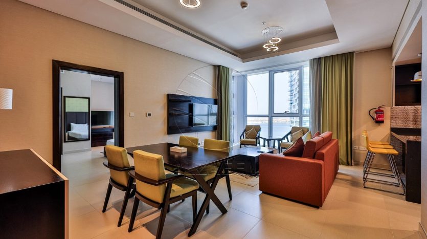 Apartment on Corniche Road, Abu-Dhabi, 1 bedroom, 69 m2 / per year