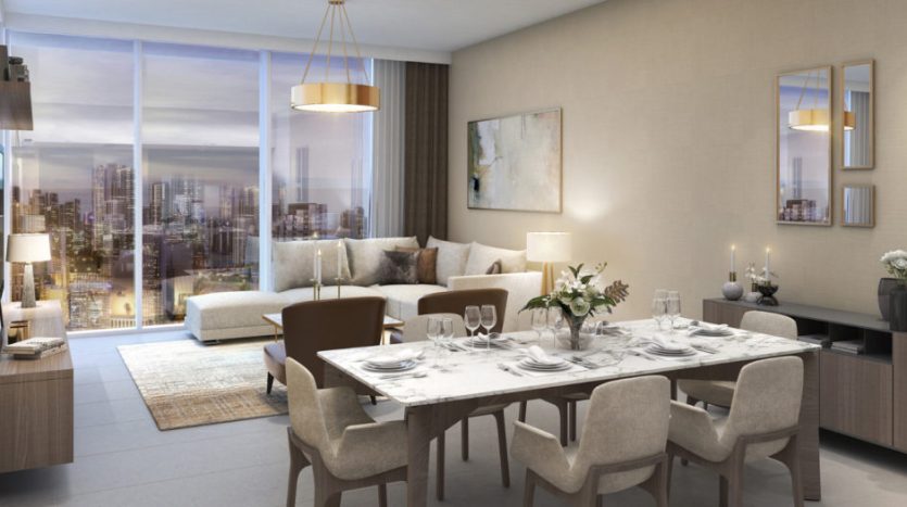 Apartment on Dubai Creek Harbour (The Lagoons), Dubai, 3 bedrooms, 138.4255 m2  | Foto 1