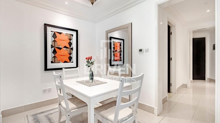Apartment on Downtown Burj Dubai, 1 bedroom, 116 m2 / per year