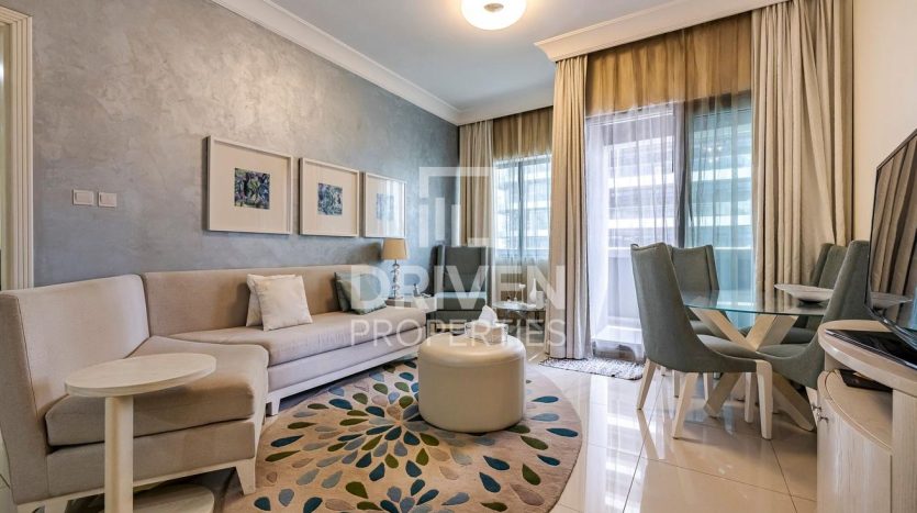 Apartment on Downtown Burj Dubai, 1 bedroom, 77 m2 / per year