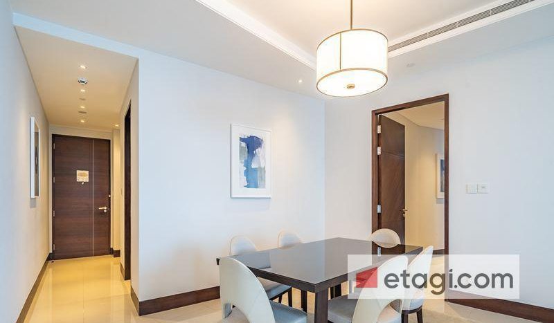 Apartment on Downtown Burj Dubai, 2 bedrooms, 143.3 m2 / per year