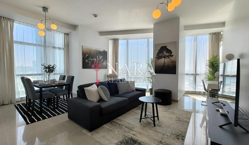 Квартира в Corniche Road, Абу-Даби, 1 спальня, 72.4 м2 / в год