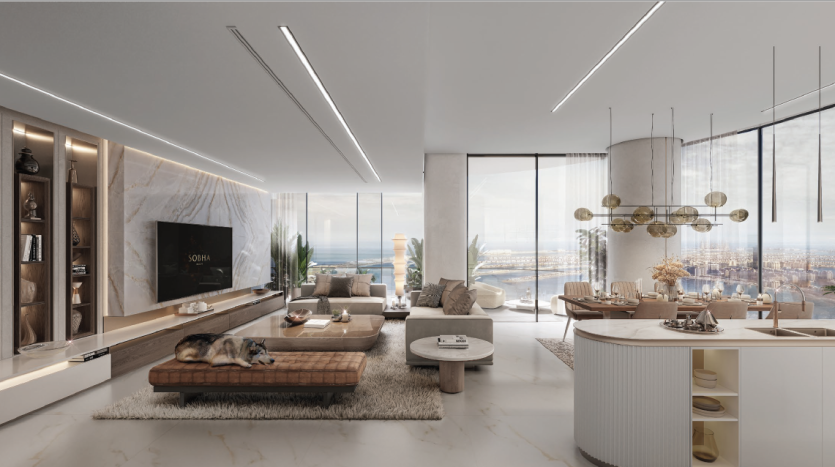 Квартира в Dubai Harbour, 1 спальня, 78.9676 м2