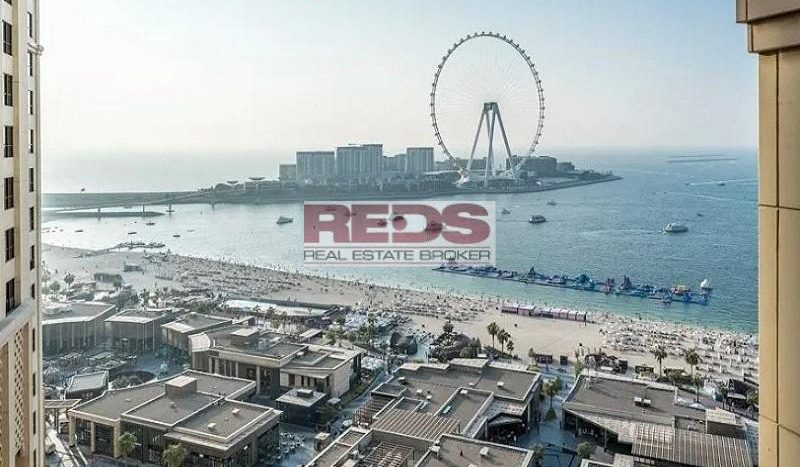 Apartment on Jumeirah Beach Residence, Dubai, 2 bedrooms, 129.6 m2  | Foto 1