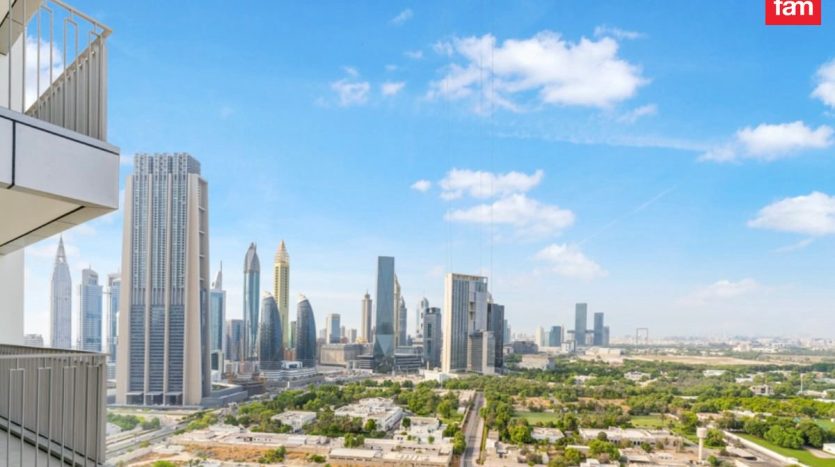 Apartment on Downtown Burj Dubai, 2 bedrooms, 100.2 m2 / per year