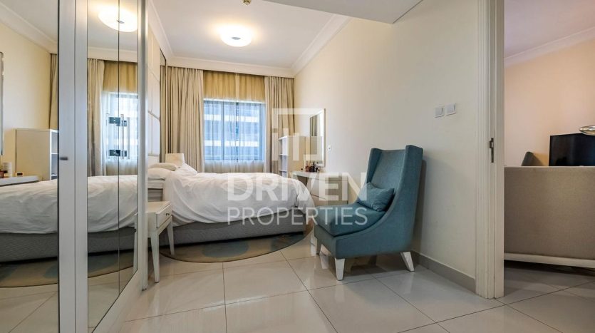 Apartment on Downtown Burj Dubai, 1 bedroom, 77 m2 / per year