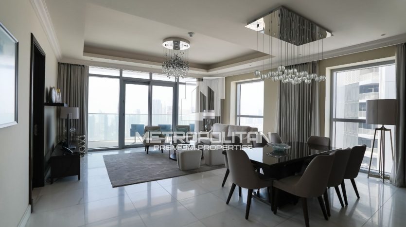 Apartment on Downtown Burj Dubai, 3 bedrooms, 185 m2 / per year