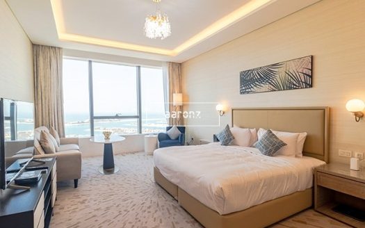 Apartment on Palm Jumeirah, Dubai, 49.1 m2 / per year