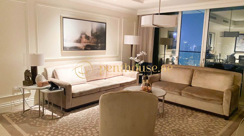 Apartment on Downtown Burj Dubai, 2 bedrooms, 163 m2 / per year