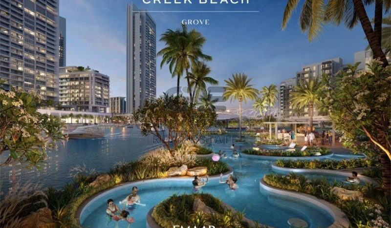 Apartment on Dubai Creek Harbour (The Lagoons), Dubai, 1 bedroom, 69.7 m2  | Foto 1