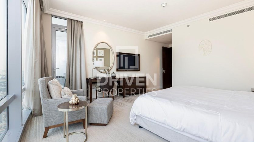 Apartment on Downtown Burj Dubai, 2 bedrooms, 125 m2 / per year