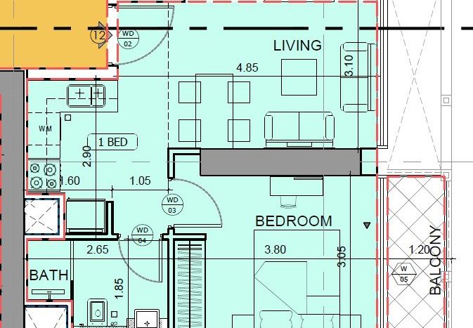 Apartment on Jumeirah Village Circle, Dubai, 1 bedroom, 45.5 m2  | Foto 2