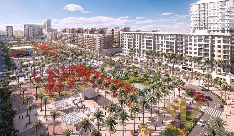 Квартира в Town Square, Дубай, 2 спальни, 98.5 м2