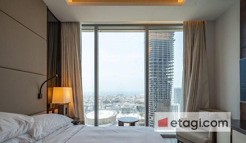 Apartment on Downtown Burj Dubai, 2 bedrooms, 143.3 m2 / per year