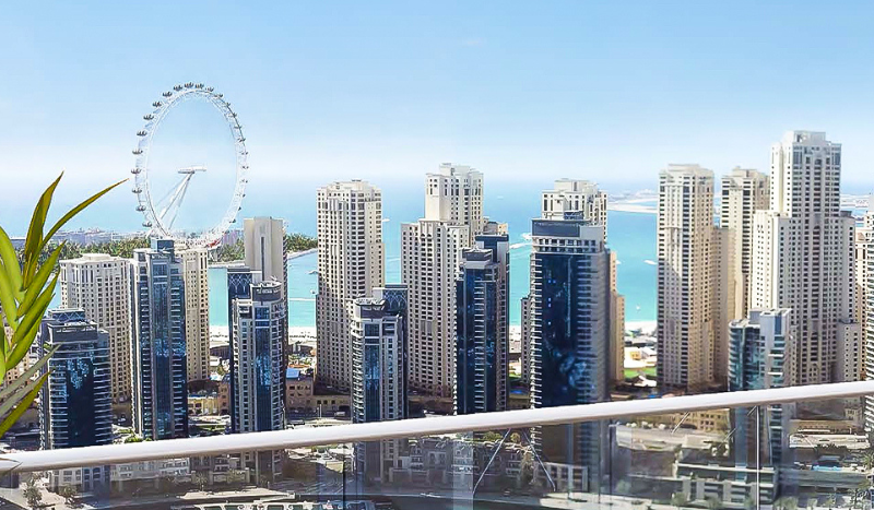 Apartment on Dubai Marina, 3 bedrooms, 143.16 m2