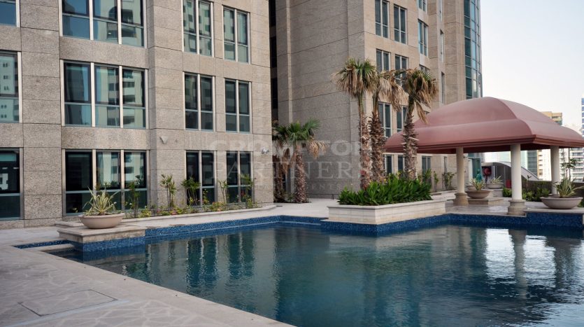 Apartment on Corniche Road, Abu-Dhabi, 2 bedrooms, 116.1 m2 / per year