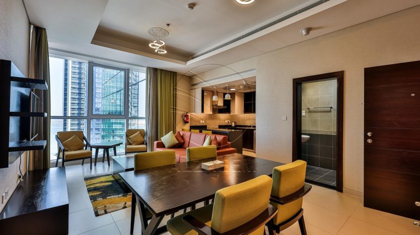 Apartment on Corniche Road, Abu-Dhabi, 1 bedroom, 69 m2 / per year