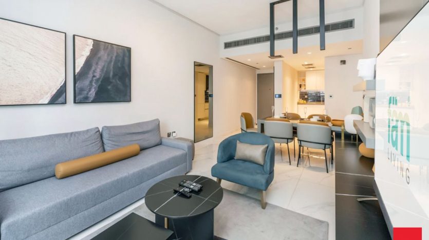 Apartment on Business Bay, Dubai, 2 bedrooms, 89.8 m2 / per year