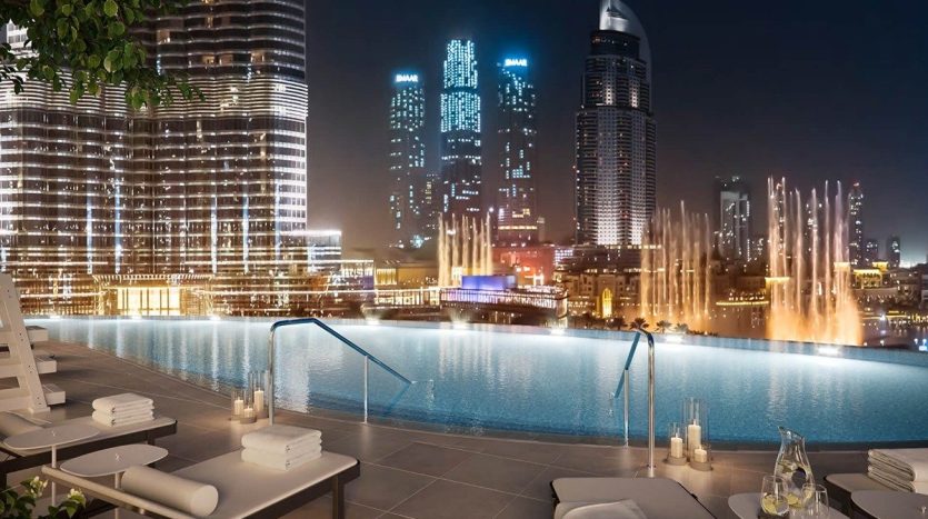 Apartment on Downtown Burj Dubai, 2 bedrooms, 113.2 m2  | Foto 2
