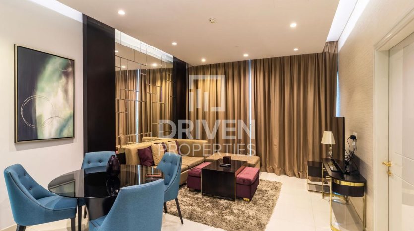 Apartment on Downtown Burj Dubai, 2 bedrooms, 99 m2 / per year