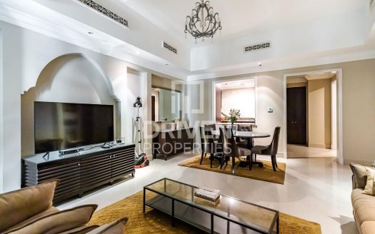 Apartment on Downtown Burj Dubai, 1 bedroom, 114 m2 / per year