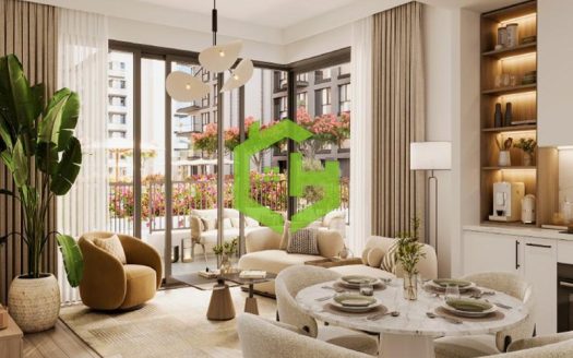 Apartment on Town Square, Dubai, 1 bedroom, 63.2 m2  | Foto 1