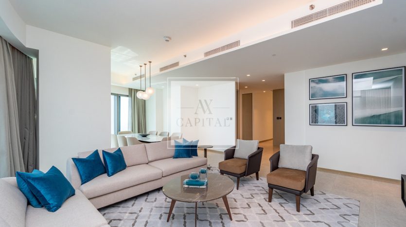 Apartment on Dubai Creek Harbour (The Lagoons), Dubai, 3 bedrooms, 198.7 m2 / per year