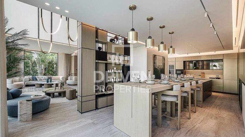 Вилла в Jumeirah Islands, Дубай, 4 спальни, 542 м2 / в год