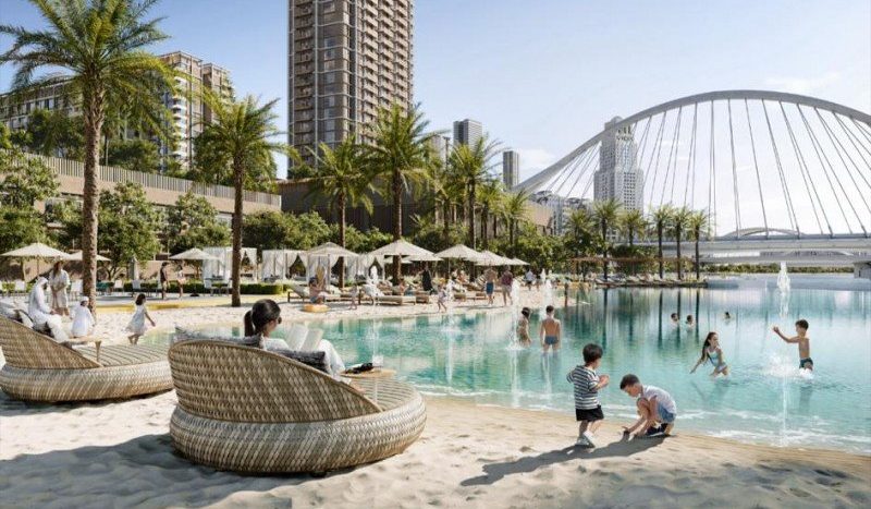 Apartment on Dubai Creek Harbour (The Lagoons), Dubai, 1 bedroom, 70.8 m2  | Foto 2