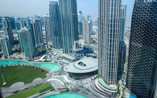 Apartment on Downtown Burj Dubai, 1 bedroom, 102 m2 / per year
