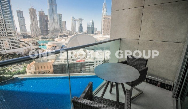 Квартира в Даунтаун Дубай (Даунтаун Бурдж Дубай), Дубай, 1 спальня, 79.2 м2 / в год