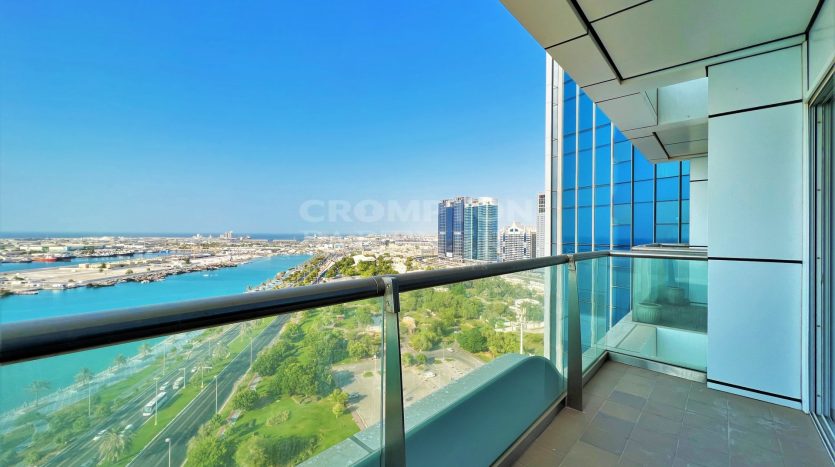 Apartment on Corniche Road, Abu-Dhabi, 2 bedrooms, 153.3 m2 / per year