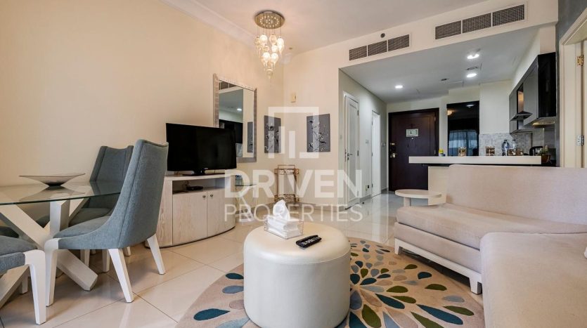 Apartment on Downtown Burj Dubai, 1 bedroom, 77 m2 / per year