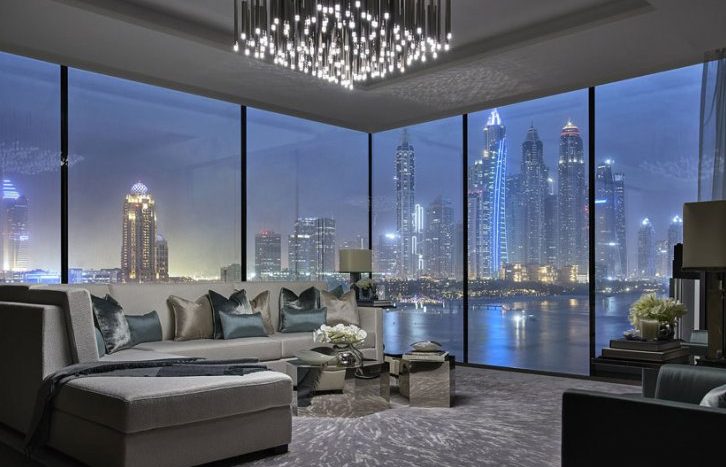 Пентхаусы в Пальма Джумейра, Дубай, 3 спальни, 300 м2