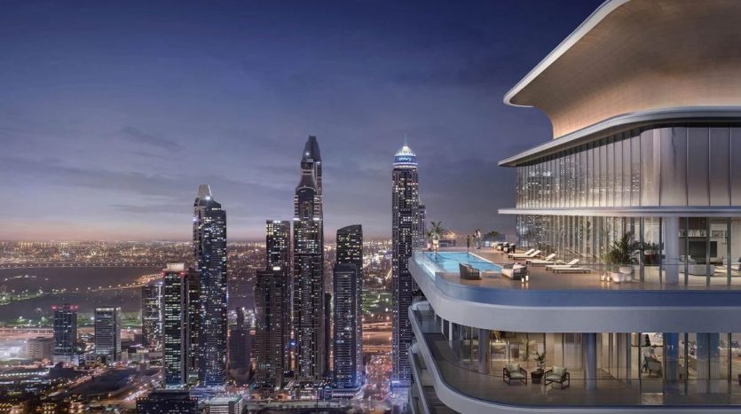Apartment on Dubai Harbour, Dubai, 2 bedrooms, 128.2 m2  | Foto 1