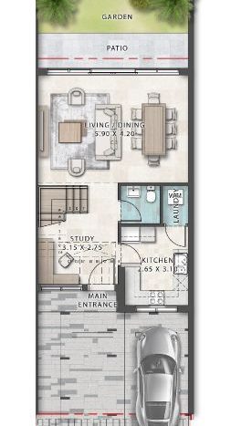 Apartment on DAMAC Hills (Akoya by DAMAC), Dubai, 3 bedrooms, 178.7 m2  | Foto 4