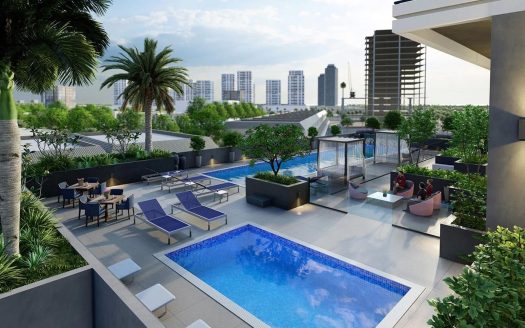 Apartment on Jumeirah Village Circle, Dubai, 2 bedrooms, 139.54 m2