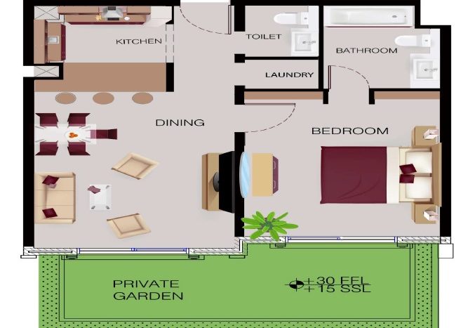 Apartment on Jumeirah Village Circle, Dubai, 1 bedroom, 94.8 m2  | Foto 2