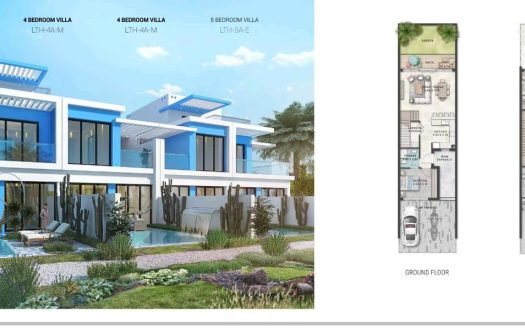 Таунхаус в Dubai Land, 4 спальни, 214 м2