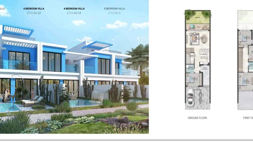 Таунхаус в Dubai Land, 4 спальни, 214 м2