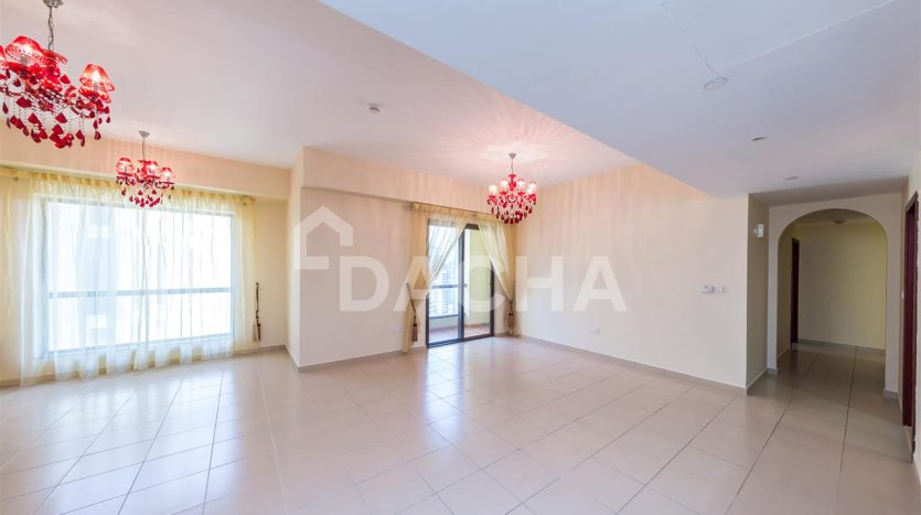 Квартира в Джумейра Бич Резиденс, Дубай, 2 спальни, 130.7 м2 / в год