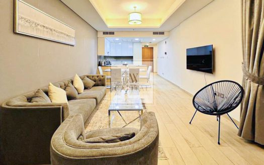 Apartment on Palm Jumeirah, Dubai, 1 bedroom, 84.6 m2 / per year