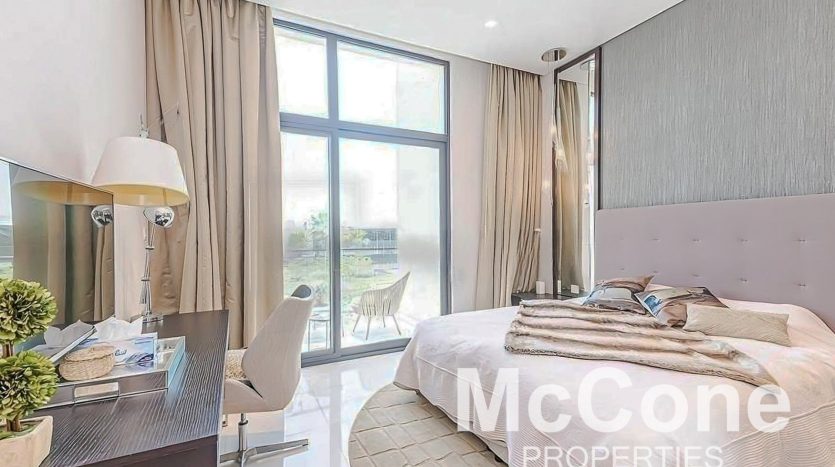 Вилла в DAMAC Hills (Akoya by DAMAC), Дубай, 4 спальни, 388.8 м2 / в год