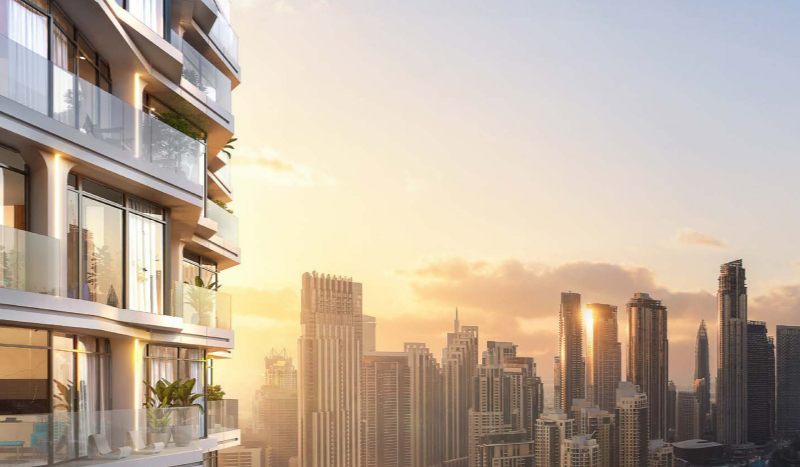 Apartment on Downtown Burj Dubai, 2 bedrooms, 98.66 m2