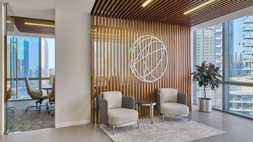 Office on Downtown Burj Dubai, 341.3 m2 / per year
