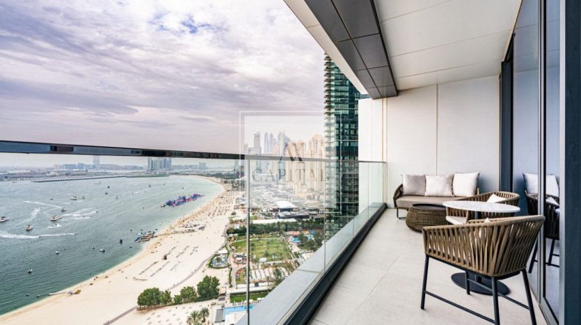 Apartment on Jumeirah Beach Residence, Dubai, 2 bedrooms, 136.9 m2 / per year
