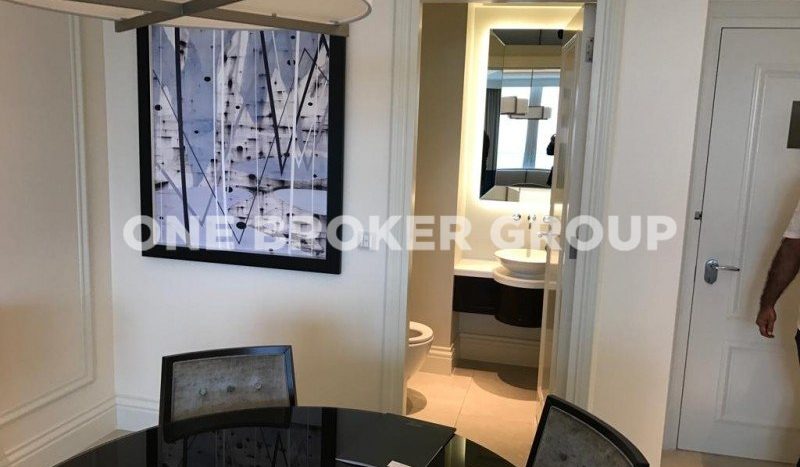 Apartment on Downtown Burj Dubai, 1 bedroom, 84.1 m2 / per year